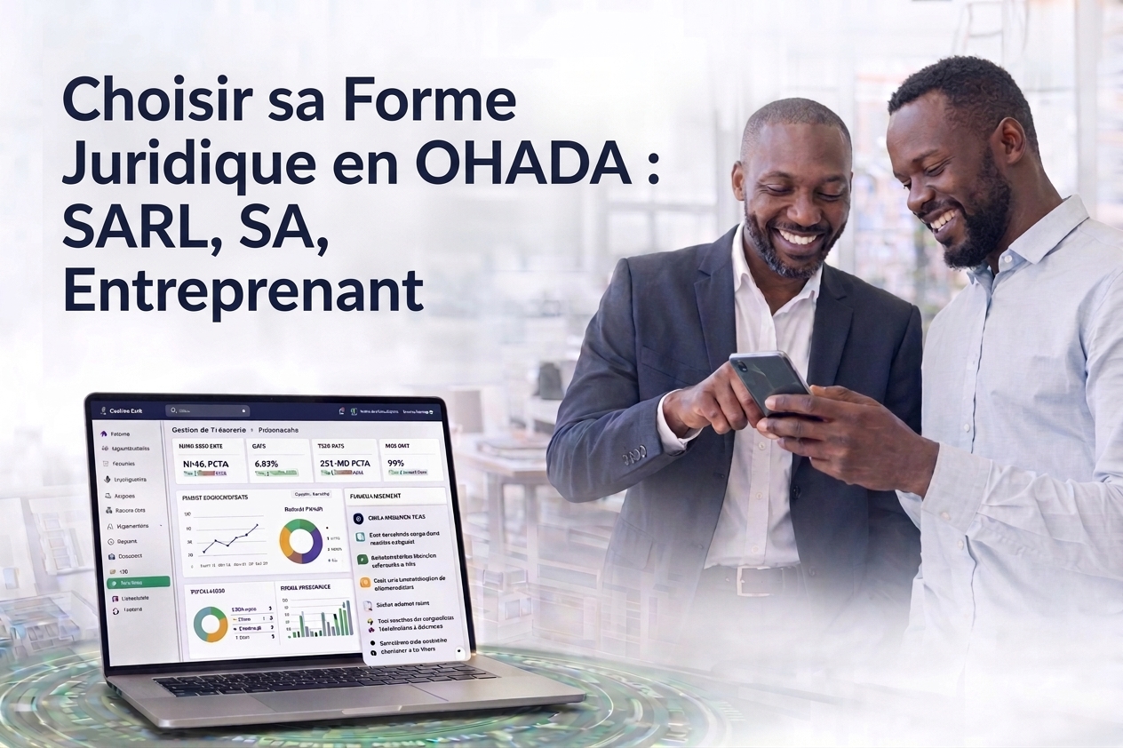 Choisir sa Forme Juridique d'Entreprise en Zone OHADA : SARL, SA, Entreprenant (Guide 2026)